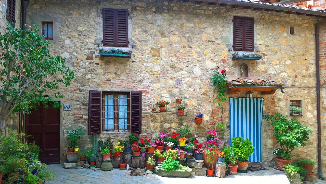 Il Papavero - Montefioralle Apartment Greve in Chianti Bagian luar foto
